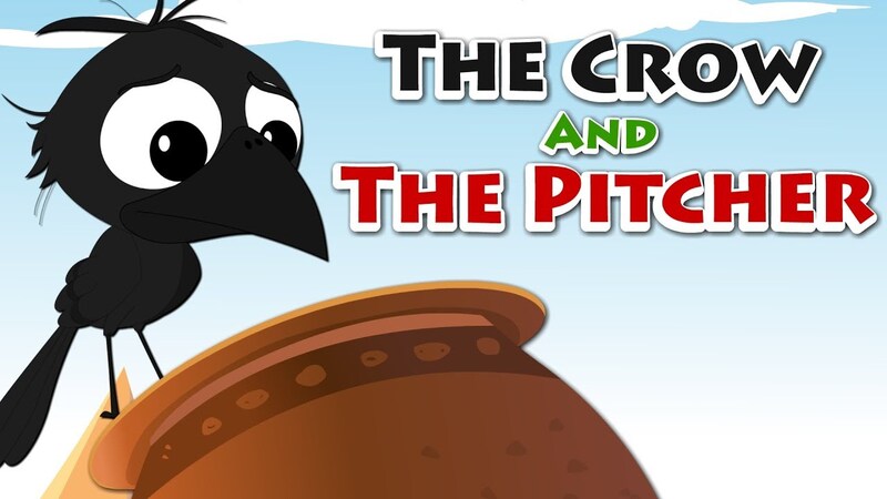 The crow and the pitcher – Con quạ và cái bình