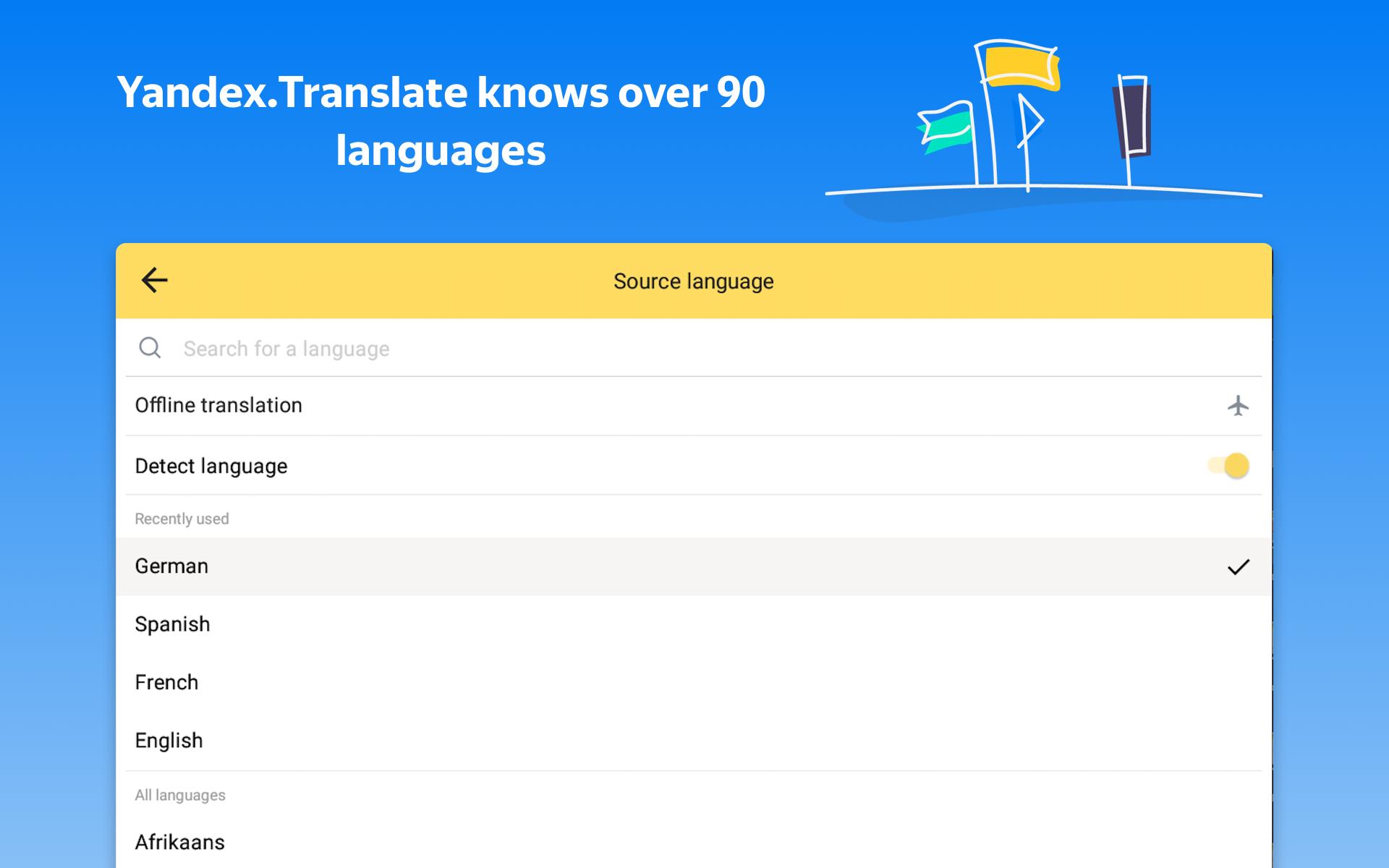 Yandex.Text - App dịch tiếng Anh sang tiếng việt
