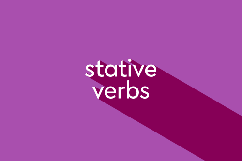 Động từ chỉ trạng thái (Stative verbs)