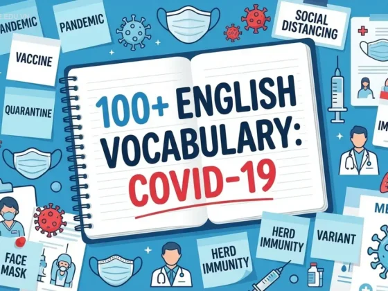 100+ Từ vựng tiếng Anh về COVID-19 thông dụng nhất