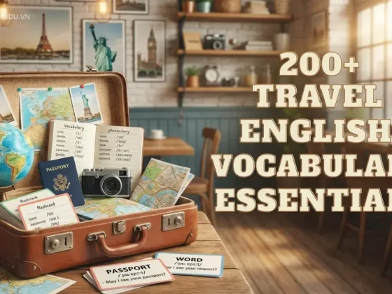 200+ Từ vựng tiếng Anh du lịch thiết yếu (Kèm phiên âm & ví dụ)
