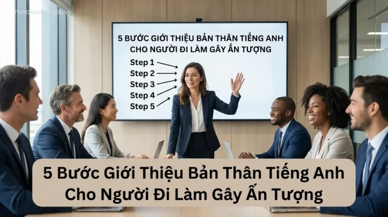 5 Bước Giới Thiệu Bản Thân Tiếng Anh Cho Người Đi Làm Gây Ấn Tượng
