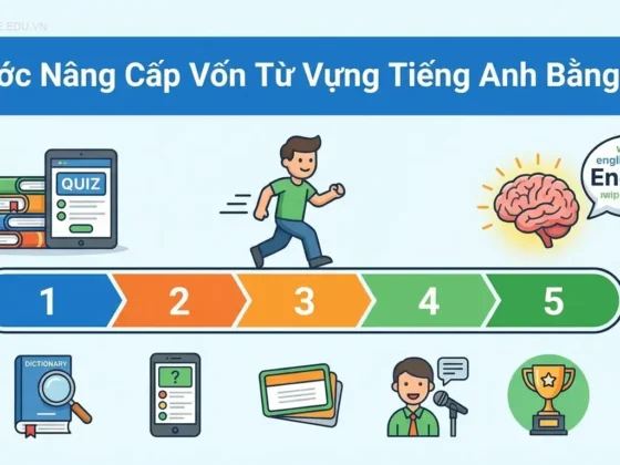 5 Bước Nâng Cấp Vốn Từ Vựng Tiếng Anh Bằng Quiz