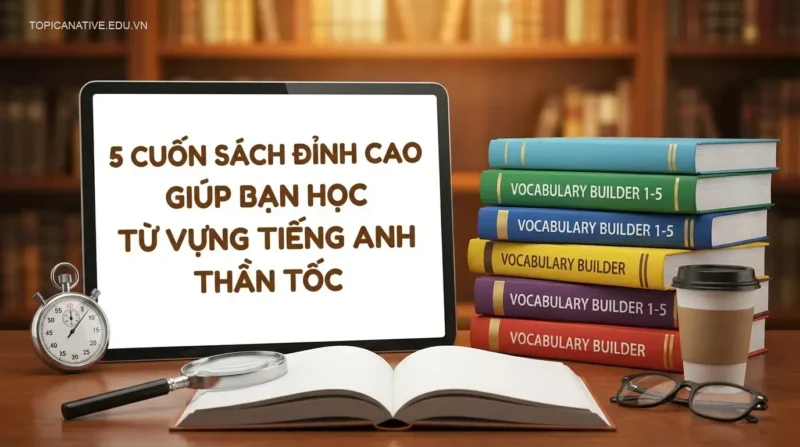 5 cuốn sách đỉnh cao giúp bạn học từ vựng tiếng Anh thần tốc