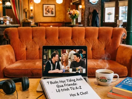 7 bước học tiếng Anh qua phim Friends: Lộ trình từ A-Z