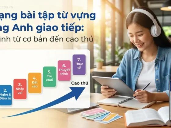 7 Dạng bài tập từ vựng tiếng Anh giao tiếp: Lộ trình từ cơ bản đến cao thủ