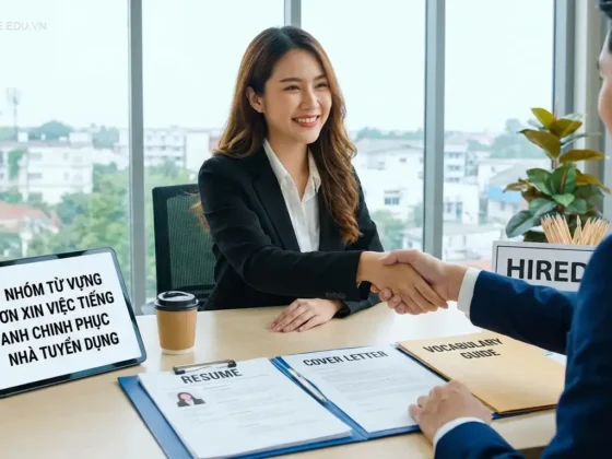 7 Nhóm từ vựng đơn xin việc tiếng Anh chinh phục nhà tuyển dụng