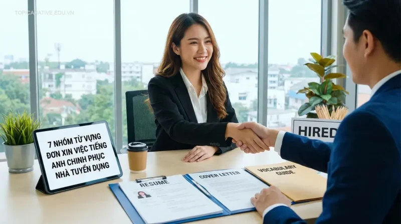 7 Nhóm từ vựng đơn xin việc tiếng Anh chinh phục nhà tuyển dụng