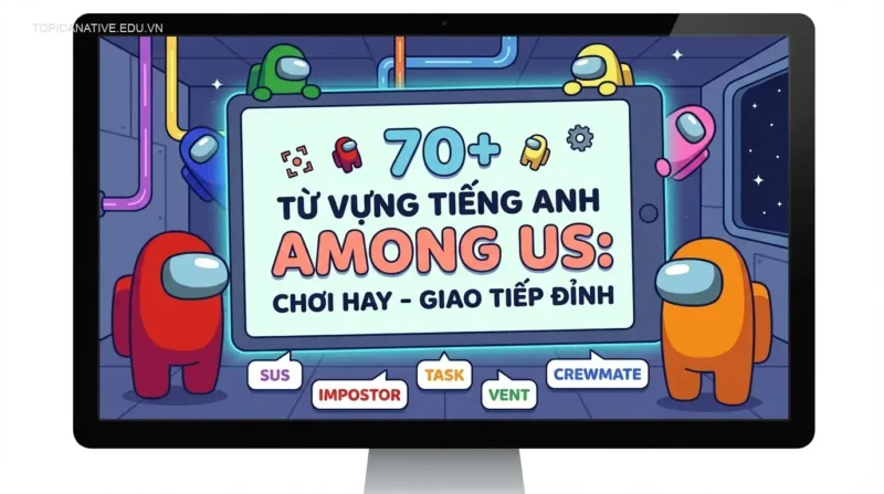70+ Từ Vựng Tiếng Anh Among Us: Chơi Hay - Giao Tiếp Đỉnh