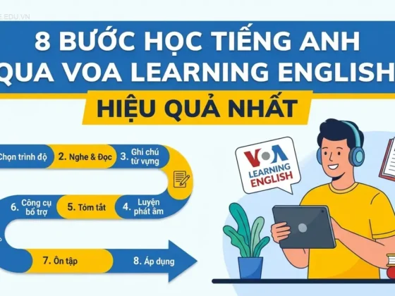 8 Bước Học Tiếng Anh Qua VOA Learning English Hiệu Quả Nhất