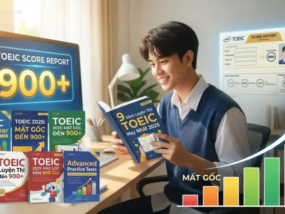 9 Sách Luyện Thi TOEIC Hay Nhất 2025 (Từ Mất Gốc Đến 900+)