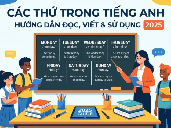 Các Thứ Trong Tiếng Anh: Hướng Dẫn Đọc, Viết & Sử Dụng 2025