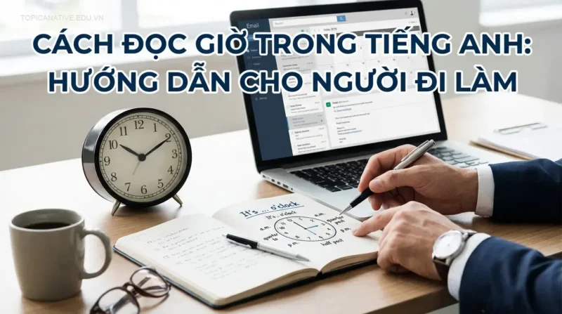 Cách Đọc Giờ Trong Tiếng Anh: Hướng Dẫn Cho Người Đi Làm