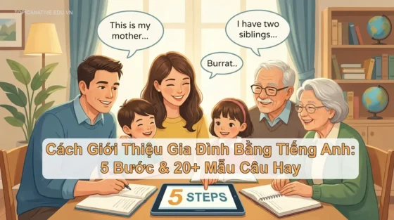 Cách Giới Thiệu Gia Đình Bằng Tiếng Anh: 5 Bước & 20+ Mẫu Câu Hay