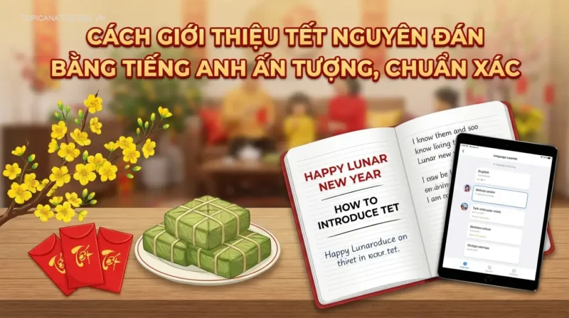 Cách giới thiệu Tết Nguyên đán bằng tiếng Anh ấn tượng, chuẩn xác