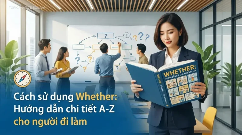Cách sử dụng Whether: Hướng dẫn chi tiết A-Z cho người đi làm