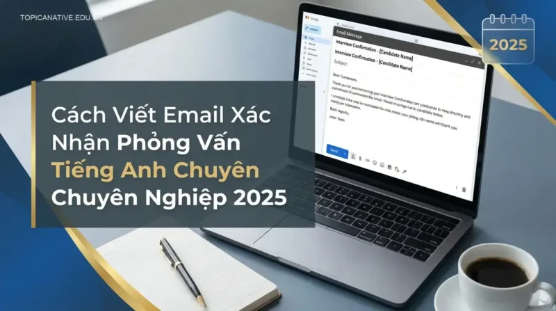 Cách Viết Email Xác Nhận Phỏng Vấn Tiếng Anh Chuyên Nghiệp 2025