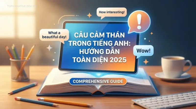 Câu Cảm Thán Trong Tiếng Anh: Hướng Dẫn Toàn Diện 2025