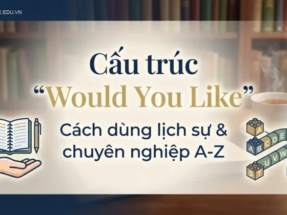 Cấu trúc 'Would You Like': Cách dùng lịch sự & chuyên nghiệp A-Z