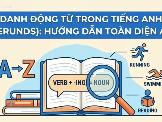 Danh động từ trong tiếng Anh (Gerunds): Hướng dẫn toàn diện A-Z
