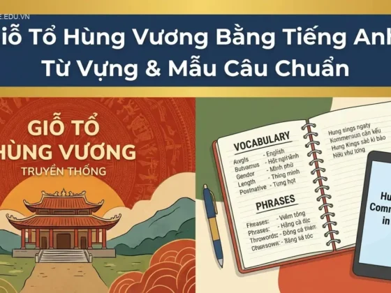 Giỗ Tổ Hùng Vương Bằng Tiếng Anh: Từ Vựng & Mẫu Câu Chuẩn