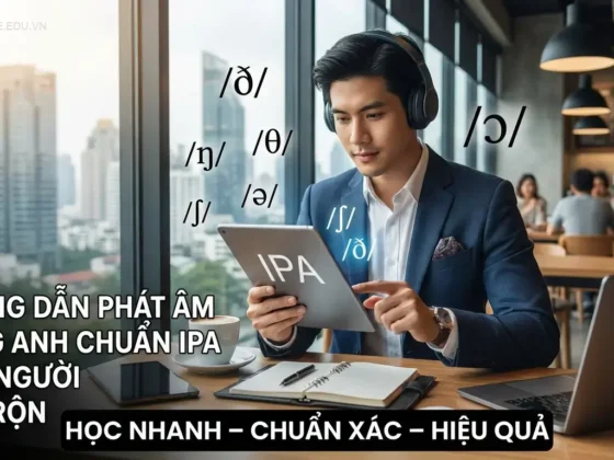 Hướng dẫn phát âm tiếng Anh chuẩn IPA cho người bận rộn