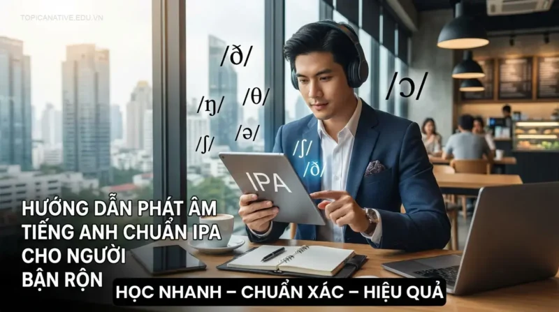 Hướng dẫn phát âm tiếng Anh chuẩn IPA cho người bận rộn