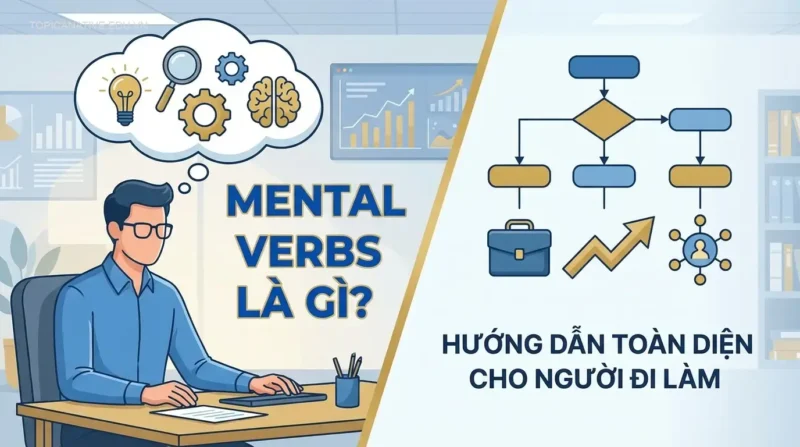 Mental Verbs là gì? Hướng dẫn toàn diện cho người đi làm