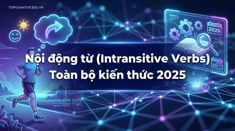 Nội động từ (Intransitive Verbs): Toàn bộ kiến thức 2025