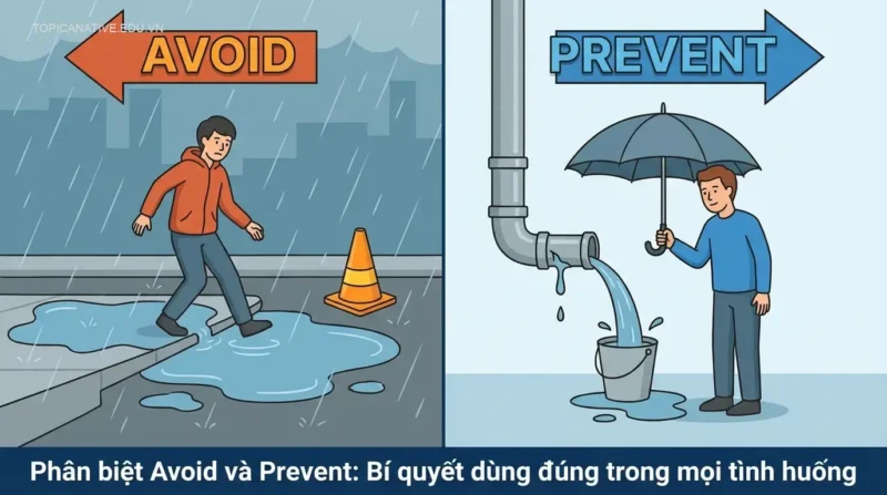 Phân biệt Avoid và Prevent: Bí quyết dùng đúng trong mọi tình huống