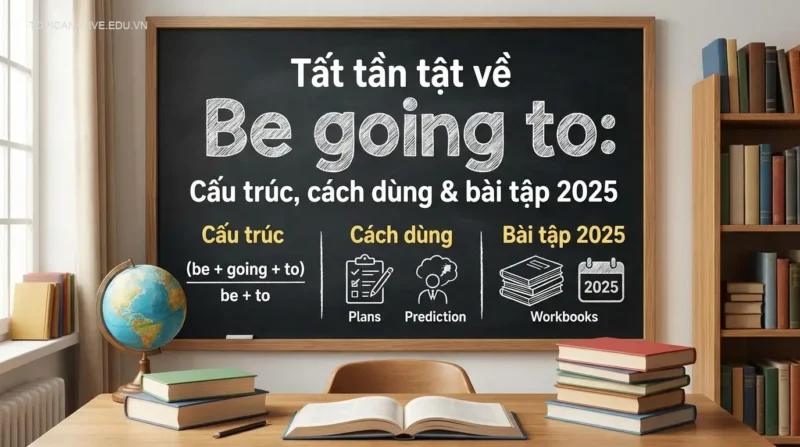 Tất tần tật về Be going to: Cấu trúc, cách dùng & bài tập 2025