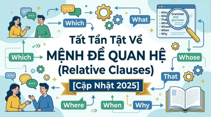 Tất Tần Tật Về Mệnh Đề Quan Hệ (Relative Clauses) [Cập Nhật 2025]