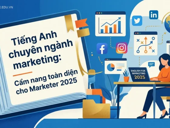 Tiếng Anh chuyên ngành marketing: Cẩm nang toàn diện cho Marketer 2025
