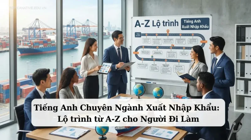 Tiếng Anh chuyên ngành xuất nhập khẩu: Lộ trình từ A-Z cho người đi làm