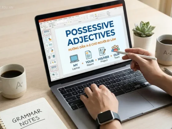 Tính từ sở hữu (Possessive Adjectives): Hướng dẫn A-Z cho người đi làm