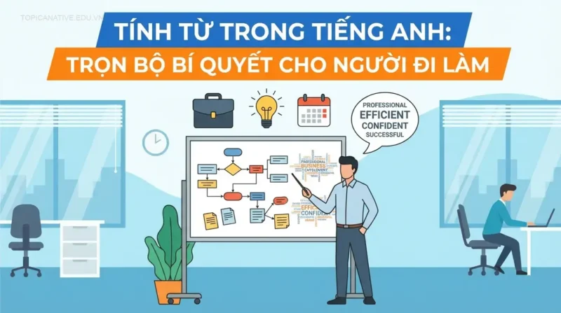Tính từ trong tiếng Anh: Trọn bộ bí quyết cho người đi làm
