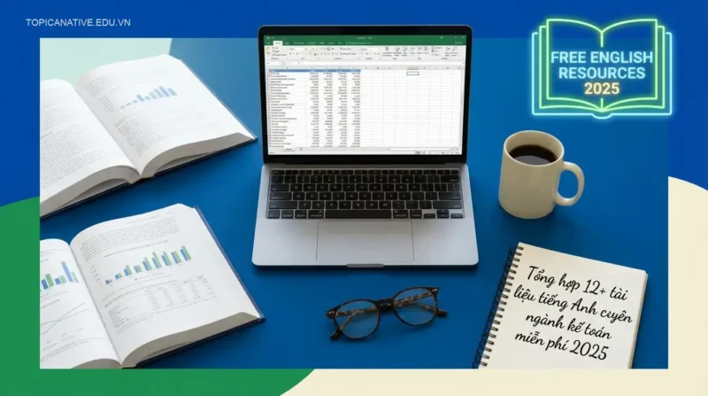 Tổng hợp 12+ tài liệu tiếng Anh chuyên ngành kế toán miễn phí 2025