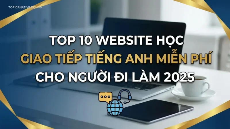 Top 10 Website Học Giao Tiếp Tiếng Anh Miễn Phí Cho Người Đi Làm 2025