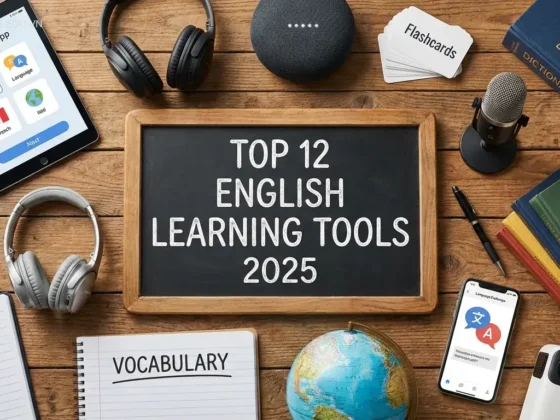 Top 12 Dụng cụ học tập tiếng Anh hiệu quả nhất 2025