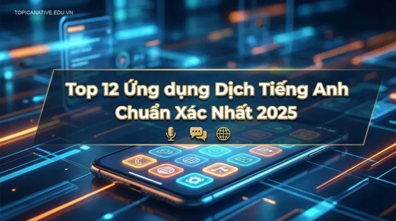 Top 12 ứng dụng dịch tiếng Anh cho điện thoại chuẩn xác nhất 2025