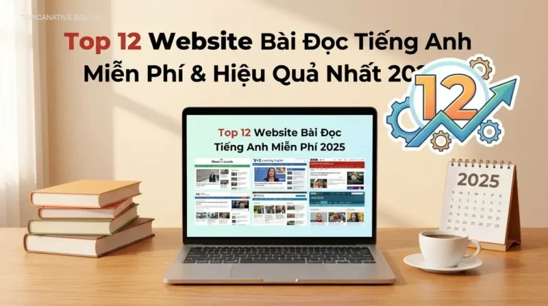 Top 12 Website Bài Đọc Tiếng Anh Miễn Phí & Hiệu Quả Nhất 2025