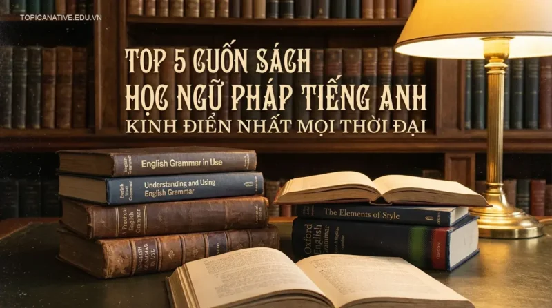 Top 5 Cuốn Sách Học Ngữ Pháp Tiếng Anh Kinh Điển Nhất Mọi Thời Đại