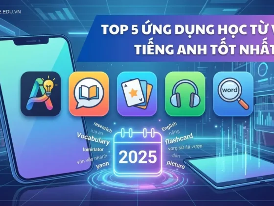 Top 5 ứng dụng học từ vựng tiếng Anh tốt nhất 2025