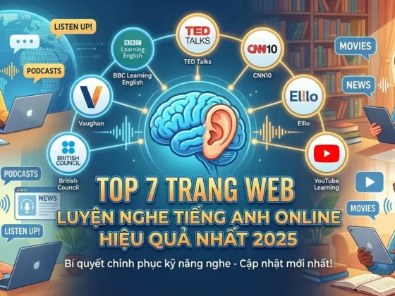 Top 7 trang web luyện nghe tiếng Anh online hiệu quả nhất 2025