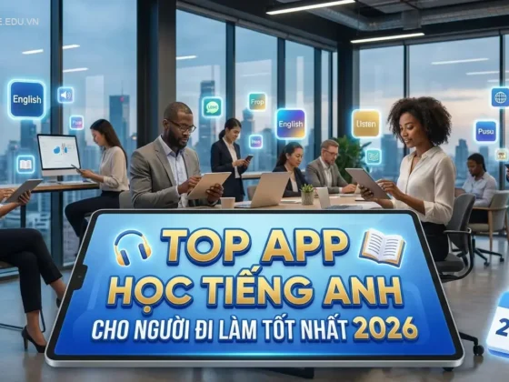 **Top App Học Tiếng Anh Cho Người Đi Làm Tốt Nhất 2026**