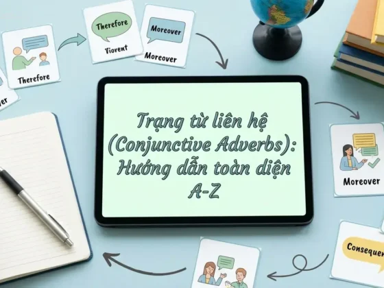 Trạng từ liên hệ (Conjunctive Adverbs): Hướng dẫn toàn diện A-Z