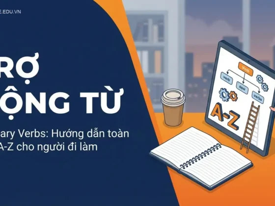 Trợ động từ (Auxiliary Verbs): Hướng dẫn toàn diện A-Z cho người đi làm
