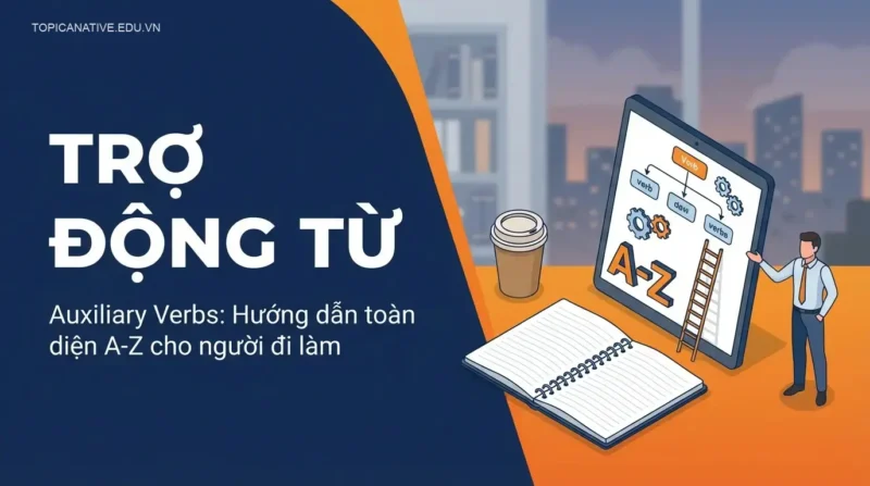 Trợ động từ (Auxiliary Verbs): Hướng dẫn toàn diện A-Z cho người đi làm