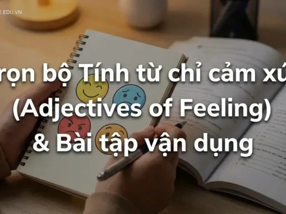 Trọn bộ Tính từ chỉ cảm xúc (Adjectives of Feeling) & Bài tập vận dụng