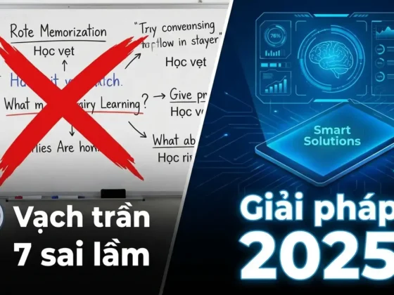 'Vạch trần' 7 sai lầm học từ vựng tiếng Anh & giải pháp 2025